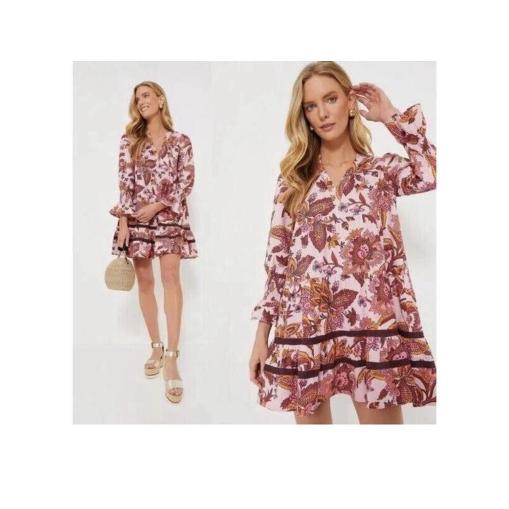 Tuckernuck Tnuck Beach  Paisley Sunset Chintz Kenzo Coverup NWT Extra Small